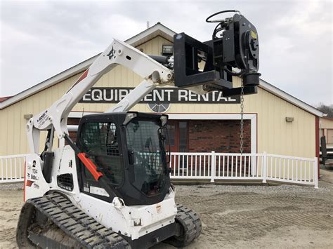 used bobcat loader attachments